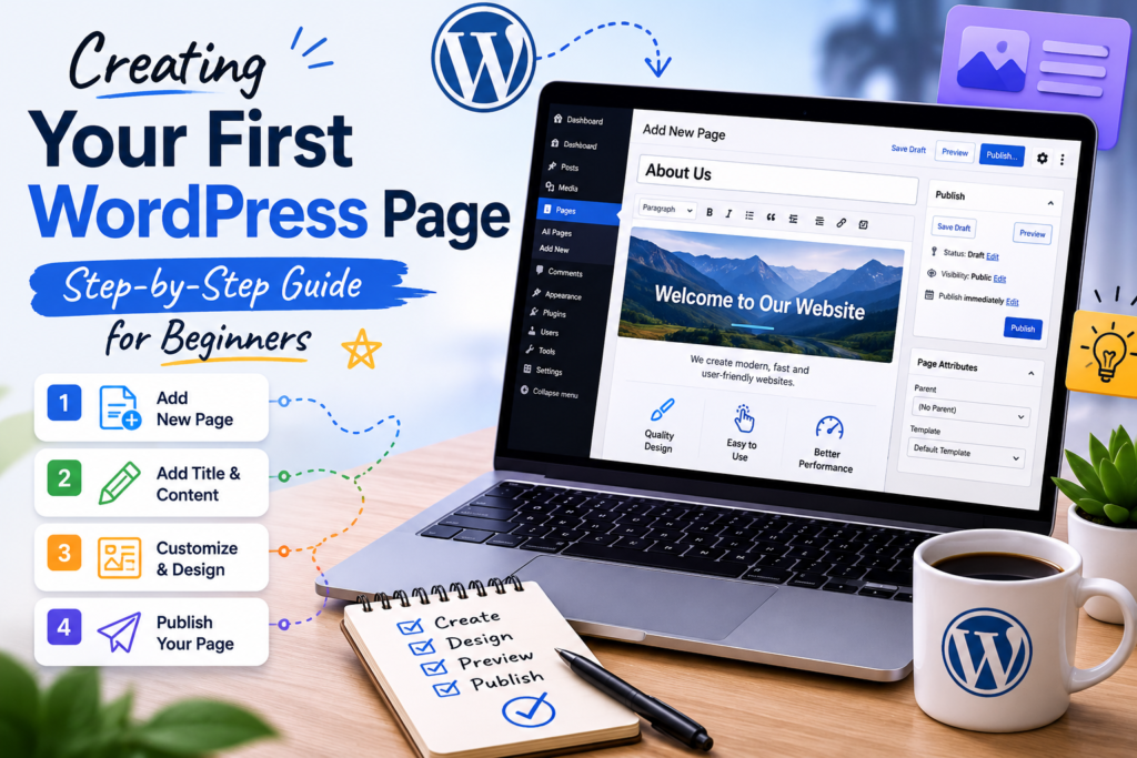 Creating Your First WordPress Page: Step-by-Step Guide for Beginners
