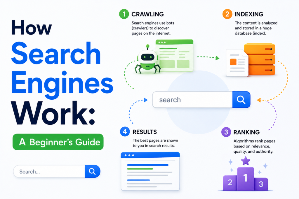 How Search Engines Work: A Beginner’s Guide