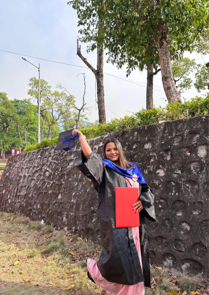 sushma khatri in graduation