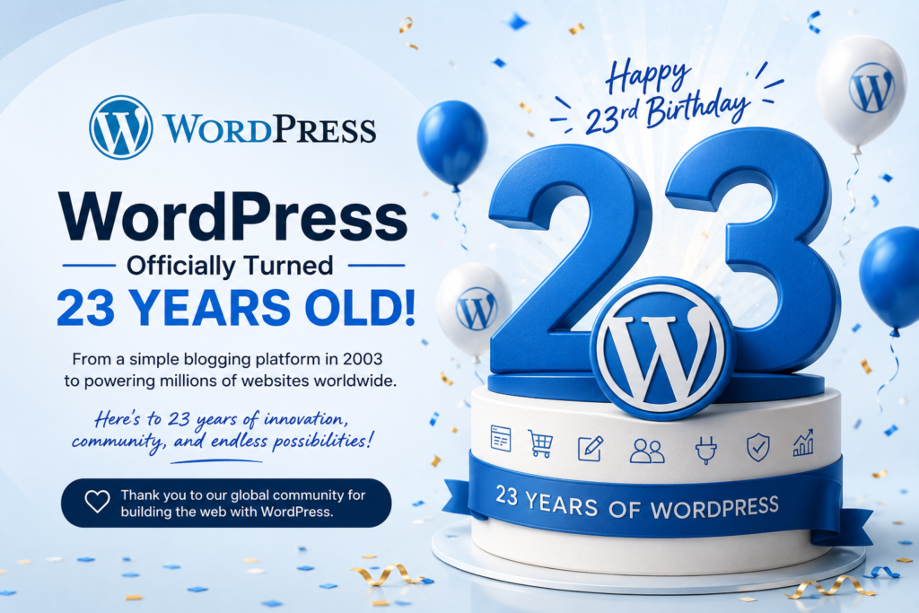 cake cutting of wordpress birthday